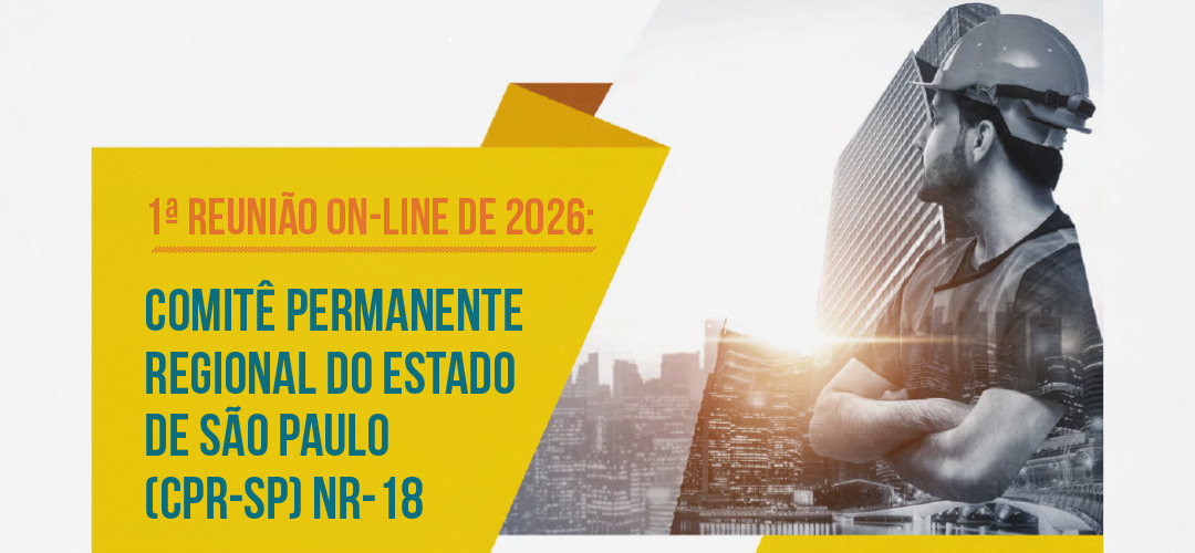 Participantes da 1ª Reunião On-line de 2026 do CPR-SP da NR 18
